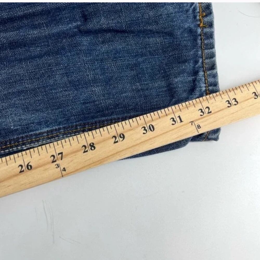 Artful Dodge Jeans, Mens Size 34, Blue Embroidered Relaxed Denim - Picture 10 of 10